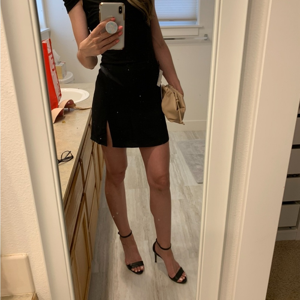 Sunday Best from Aritzia black mini skirt
